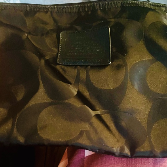 Coach Black Signature Tote Bag - Picture 3 of 5